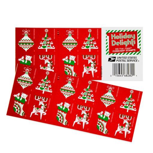 2020 Christmas Holiday Delights Stamps | Forever Stamps US Postage Stamps