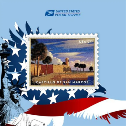 2021 Castillo De San Marcos Stamps | Forever Stamps US Postage Stamps