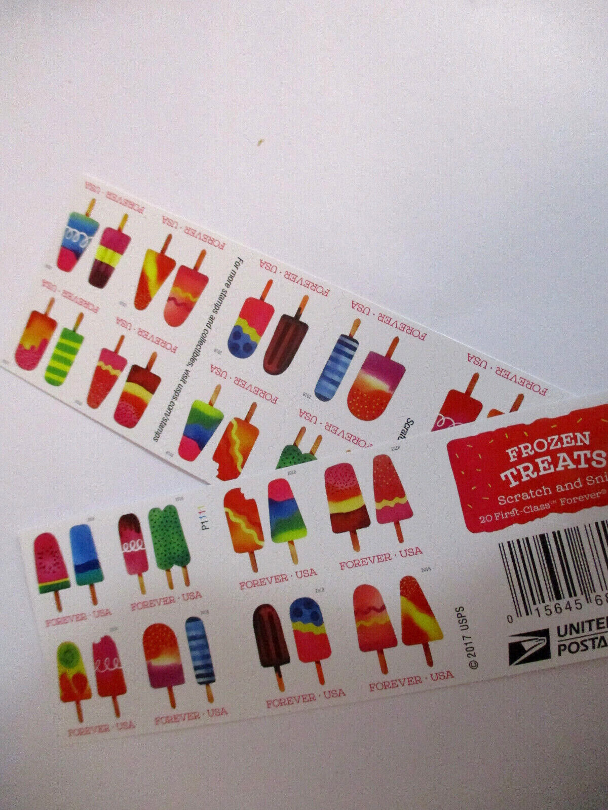 2018 Frozen Treats Forever®Stamp | Tool Stamps US Postage Stamps