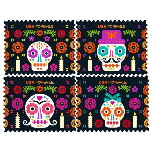 2021 Day of the Dead stamps | Forever Stamps US Postage Stamps