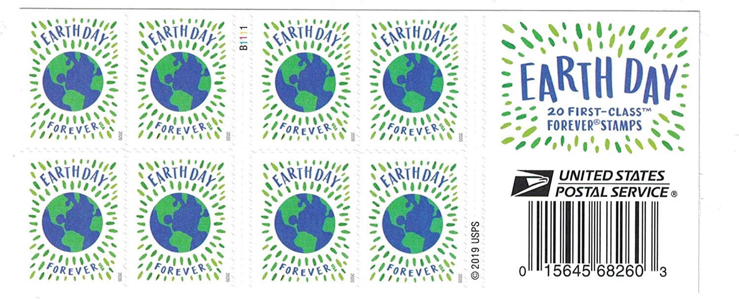 2020  Earth Day stamps | Forever Stamps US Postage Stamps