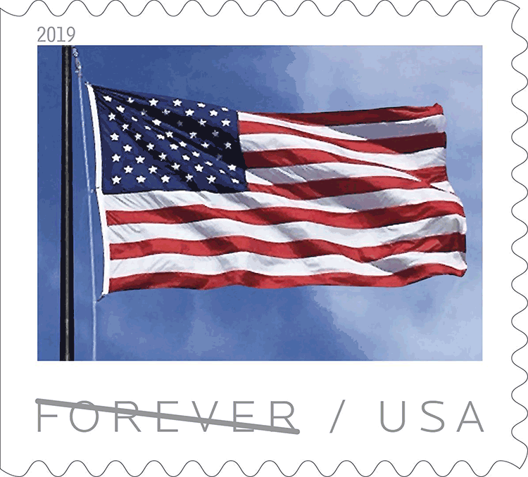2019 U.S. Flag Forever Stamps 10 Rolls | Forever Stamps US Postage Stamps
