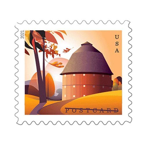 2021 Barn Postcard stamps | Forever Stamps US Postage Stamps
