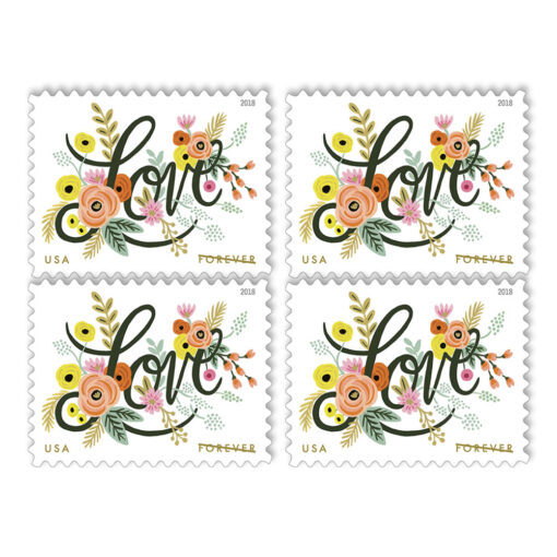 2018 Love Flourishes Forever®Stamp | Forever Stamps US Postage Stamps
