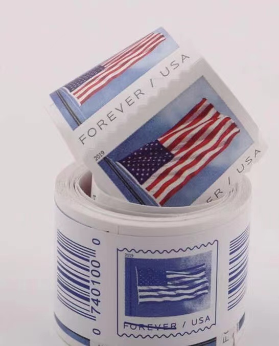 2019 U.S. Flag Forever Stamps Roll | Forever Stamps US Postage Stamps