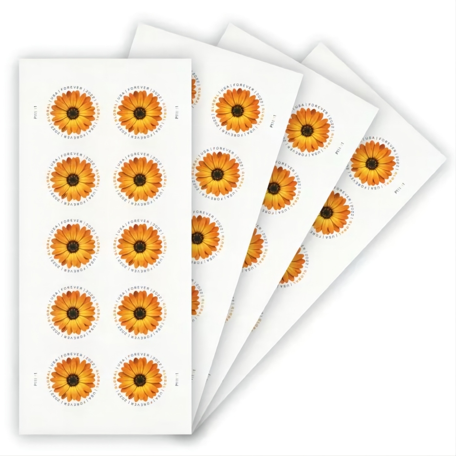 2022 Global African Daisy First-Class Mail International® | Forever Stamps US Postage Stamps
