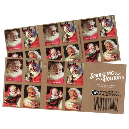 2018 Sparkling Holiday Christmas stamps | Forever Stamps US Postage Stamps