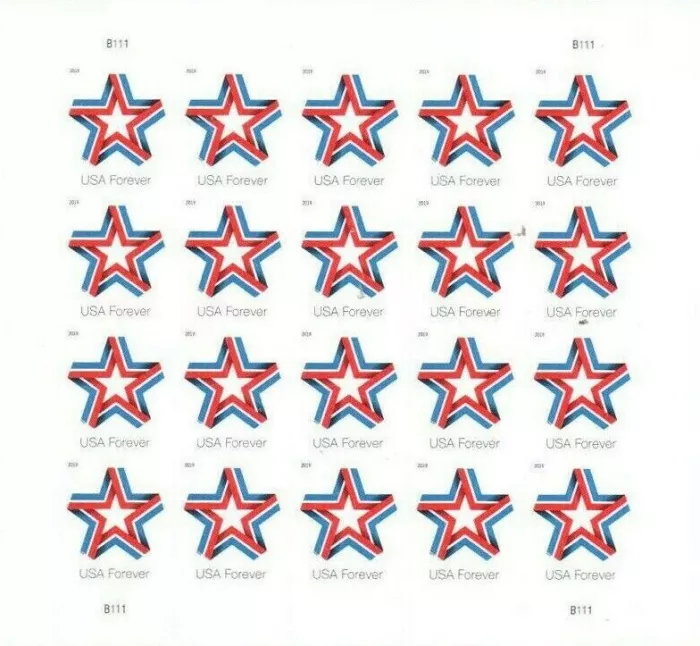 2019 Star Ribbon  stamps | Forever Stamps US Postage Stamps