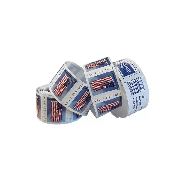 2019 U.S. Flag Forever Stamps Roll | Forever Stamps US Postage Stamps