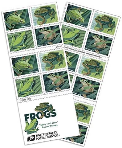 2019 Frogs Booklet stamps | Forever Stamps US Postage Stamps