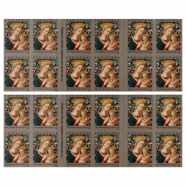 2011 Madonna of the Candelabra stamps | Forever Stamps US Postage Stamps
