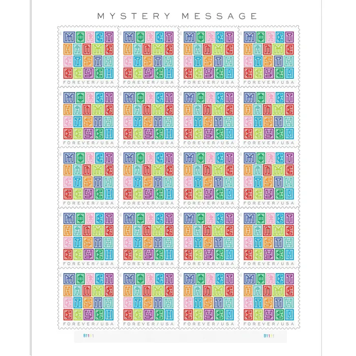 2021 Mystery Message Forever Stamps | Forever Stamps US Postage Stamps