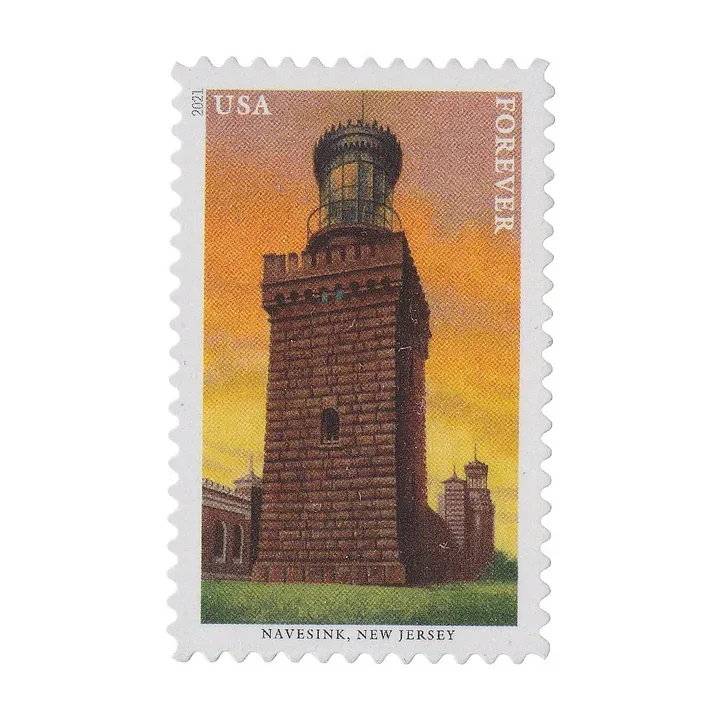 2021 Mid-Atlantic Lighthouses Stamps | Forever Stamps US Postage Stamps