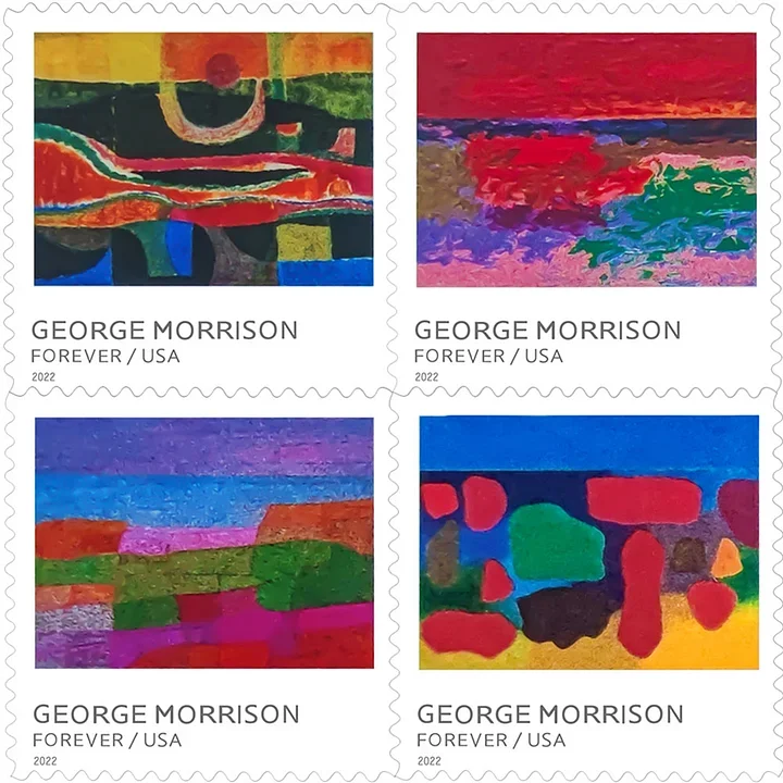 2022 George Morrison Stamps | Forever Stamps US Postage Stamps