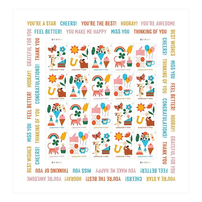 2023 Thinking Of You Forever®Stamp | Forever Stamps US Postage Stamps