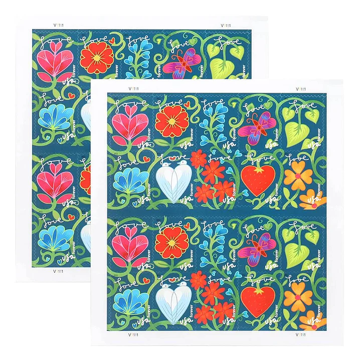 2011 Garden of Love Stamps | Forever Stamps US Postage Stamps