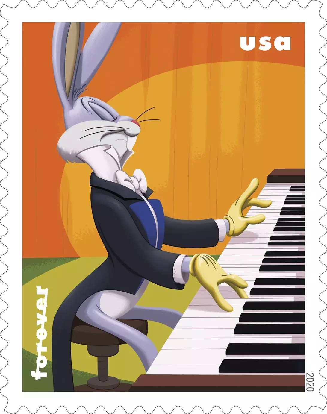 2020 Bugs Bunny Stamps | Forever Stamps US Postage Stamps