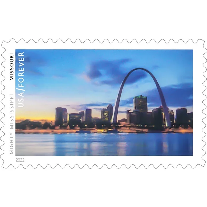2022 Mighty Mississippi Stamps | Forever Stamps US Postage Stamps