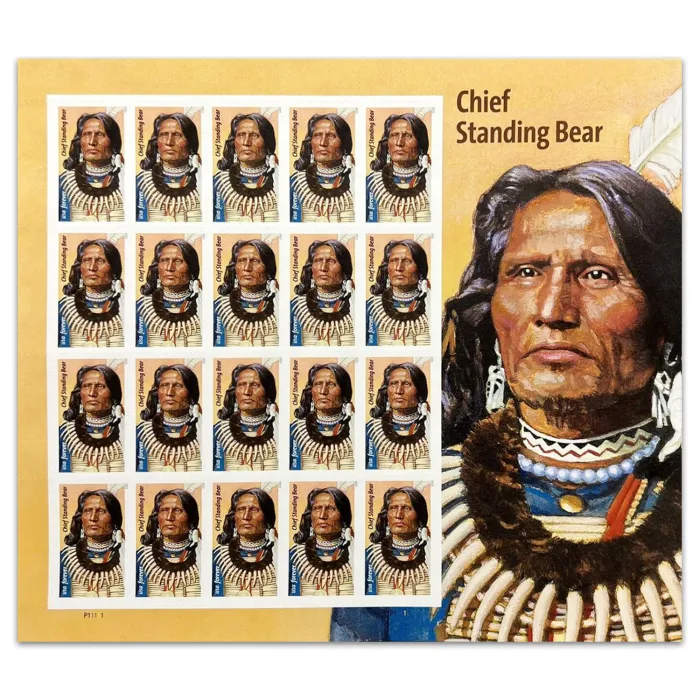2023 Chief Standing Bear Stamp | Forever Stamps US Postage Stamps