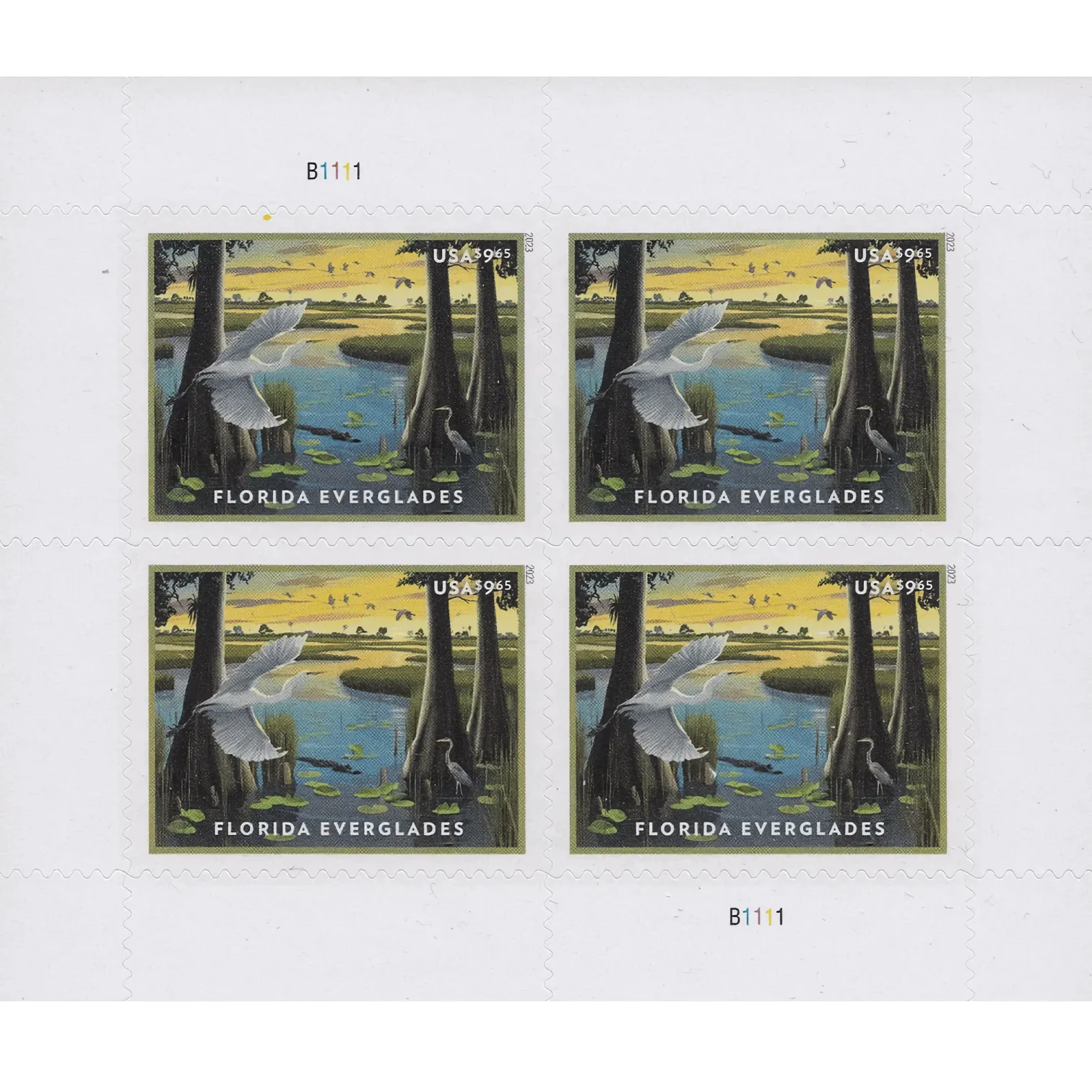 2023 FLORIDA EVERGLADES STAMPS | Forever Stamps US Postage Stamps