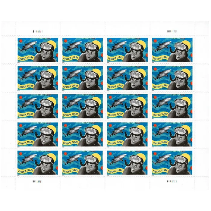 2022 Eugenie Clark Stamps | Forever Stamps US Postage Stamps