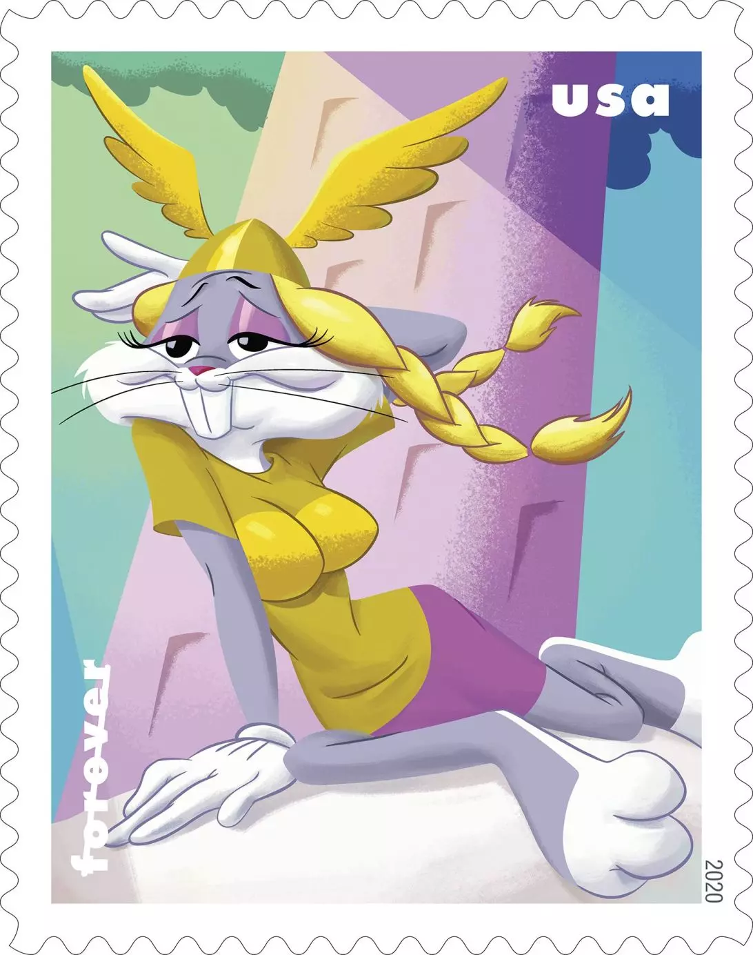 2020 Bugs Bunny Stamps | Forever Stamps US Postage Stamps