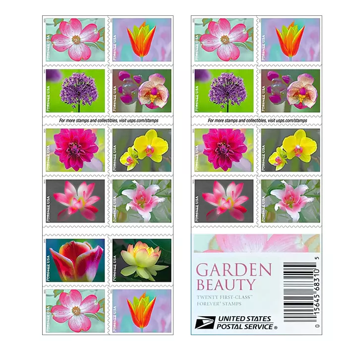 2021 Garden Beauty Stamps | Forever Stamps US Postage Stamps