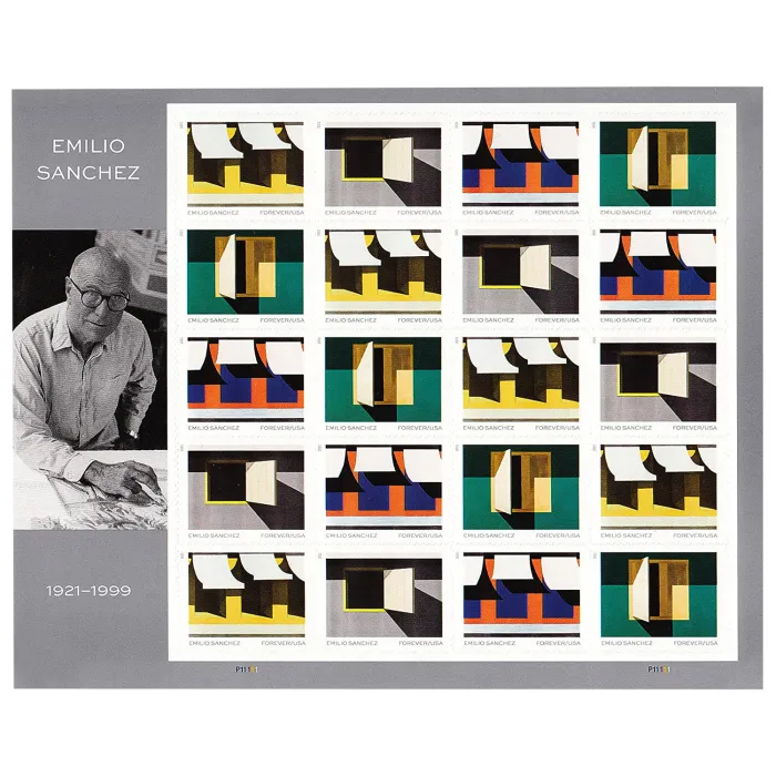2021 Emilio Sanchez Forever Stamps 100 PCS | Forever Stamps US Postage Stamps