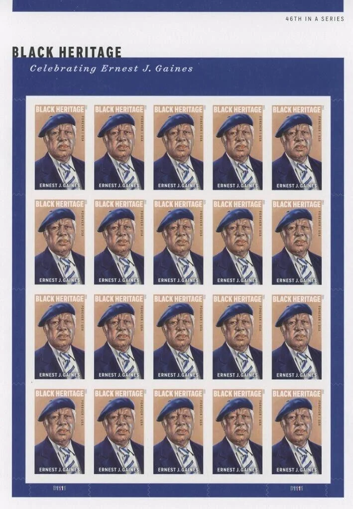 2023 Ernest J.Gaines | Forever Stamps US Postage Stamps