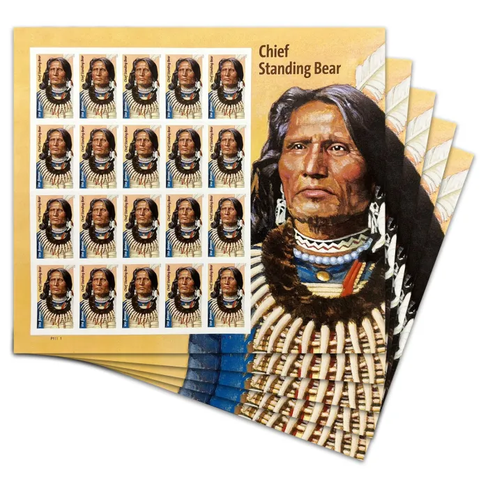 2023 Chief Standing Bear Stamp | Forever Stamps US Postage Stamps