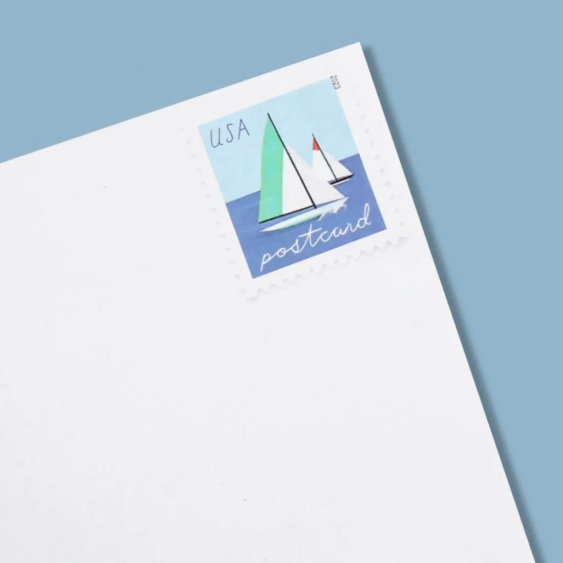 2023 Sailboats Postcard Stamps | Forever Stamps US Postage Stamps