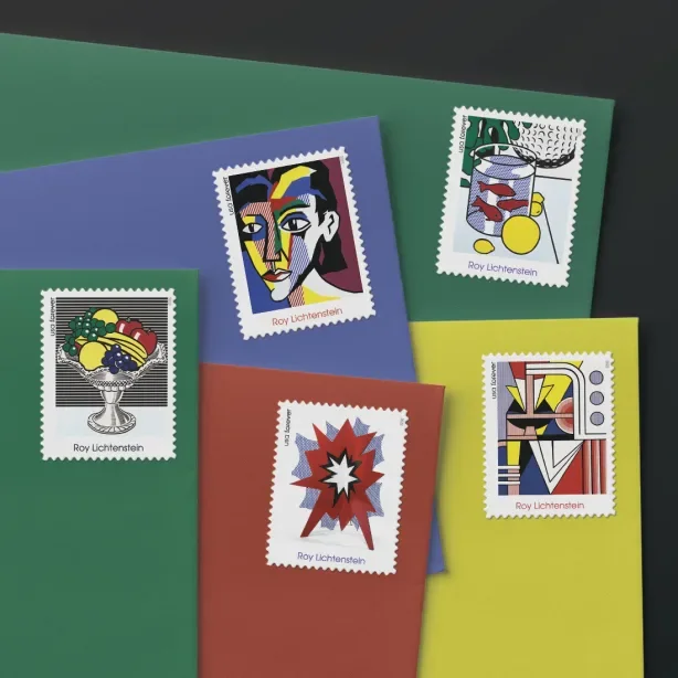 2023 Roy Lichtenstein Stamps | Forever Stamps US Postage Stamps