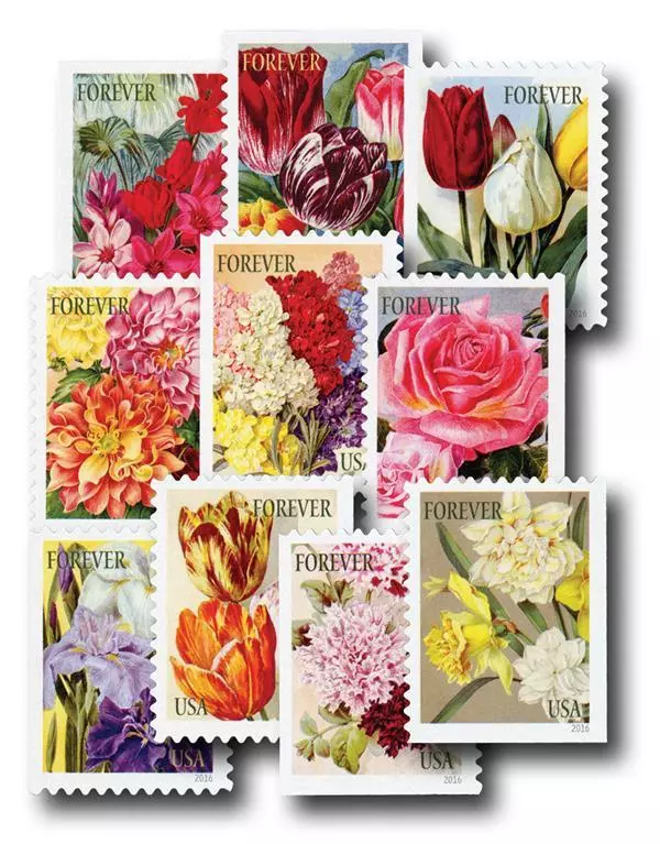 2016 Botanical Art Stamps | Forever Stamps US Postage Stamps