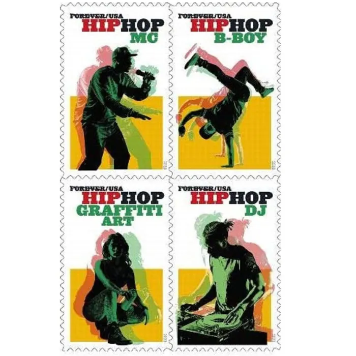 2020 Hip Hop Stamps | Forever Stamps US Postage Stamps