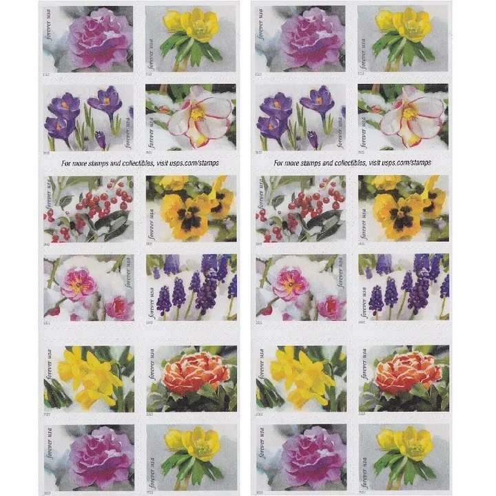 2022 Snowy Beauty | Forever Stamps US Postage Stamps