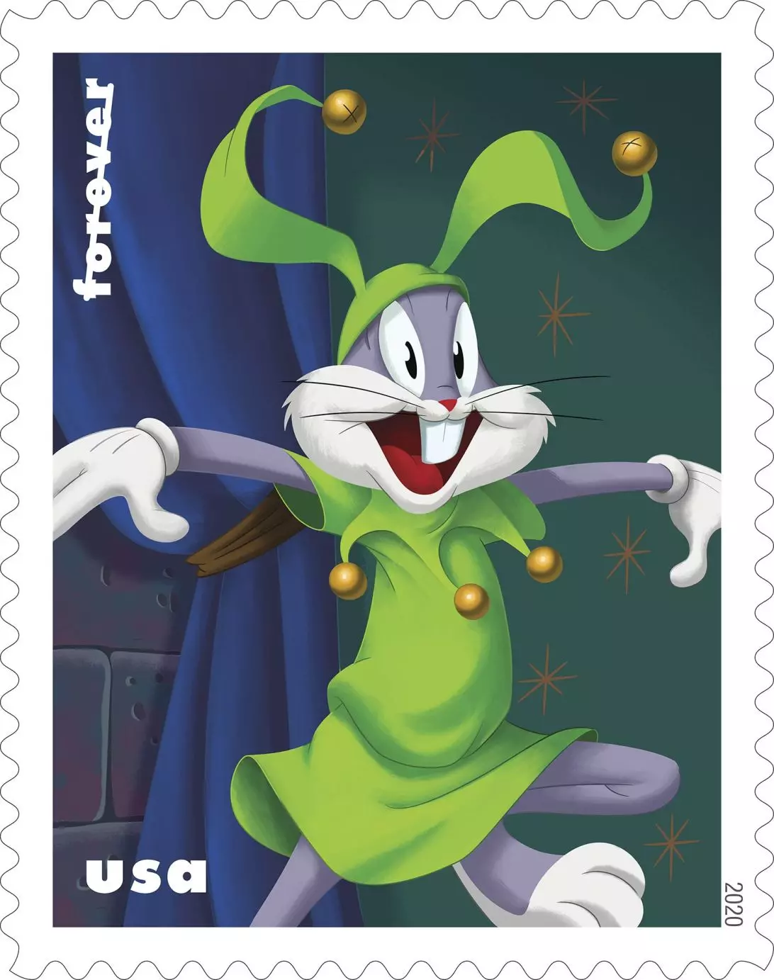 2020 Bugs Bunny Stamps | Forever Stamps US Postage Stamps