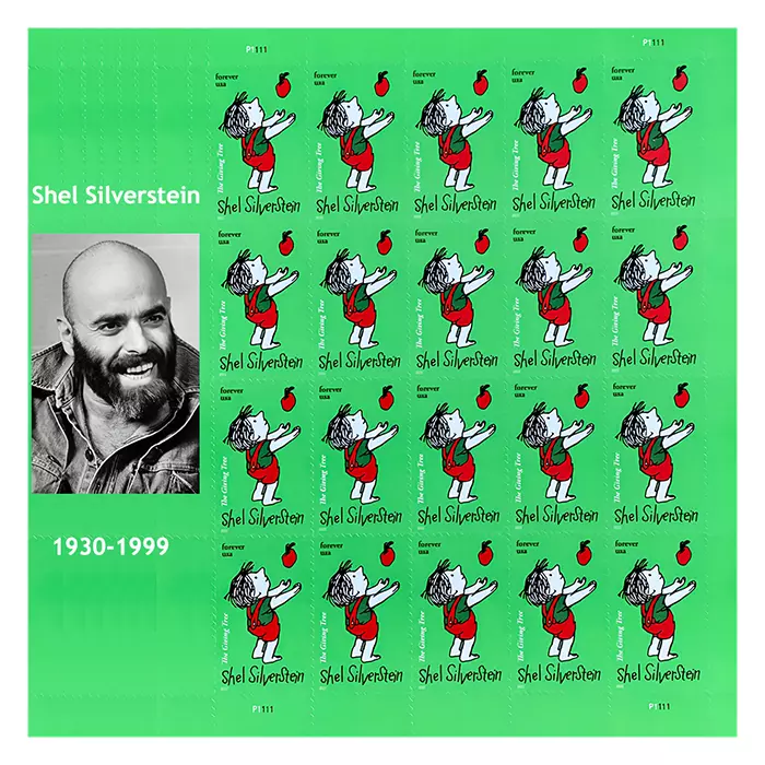 2022 Shel Silverstein Stamps | Forever Stamps US Postage Stamps