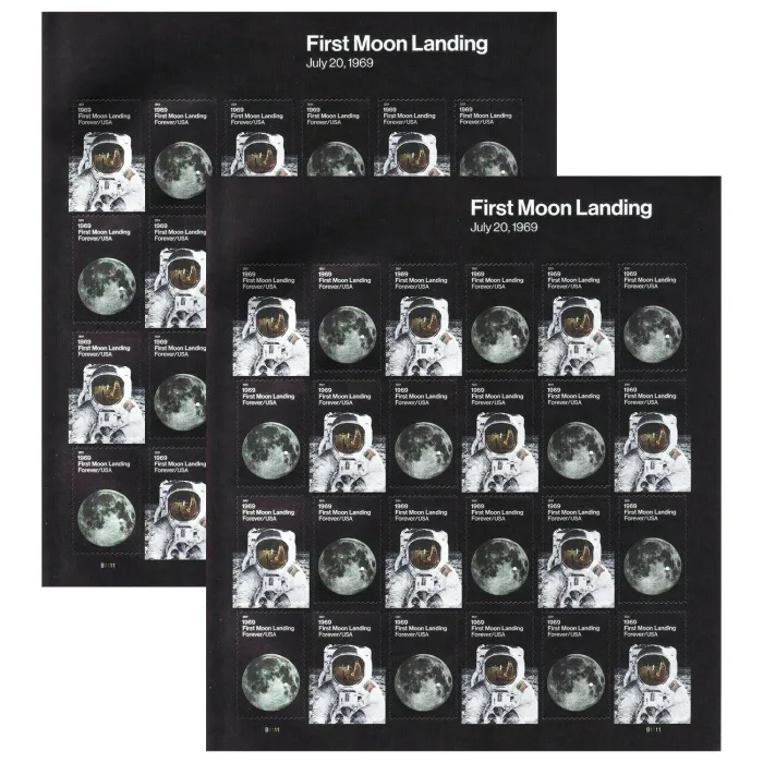2019 First Moon Landing | Forever Stamps US Postage Stamps