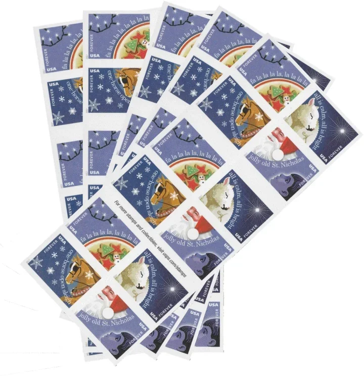 2017 Christmas Carols stamps | Forever Stamps US Postage Stamps
