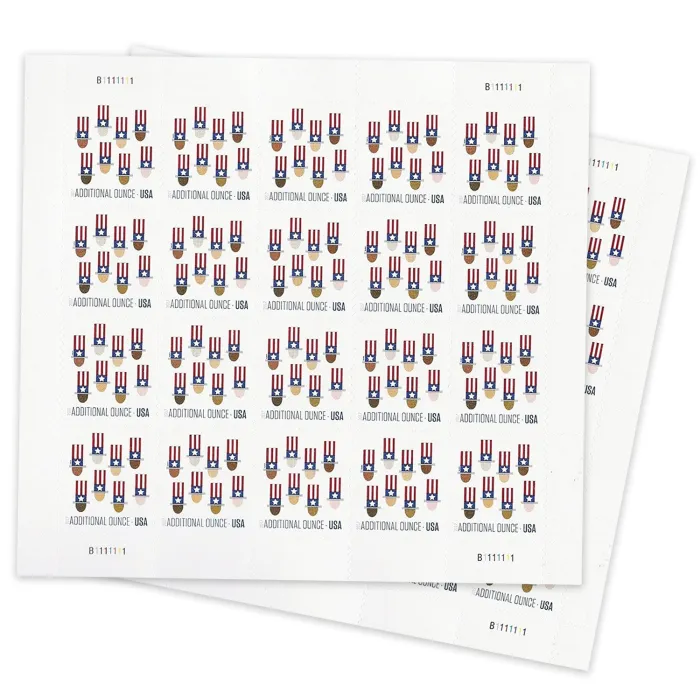 2017 Uncle Sam's Hat Additional Stamps | Forever Stamps US Postage Stamps
