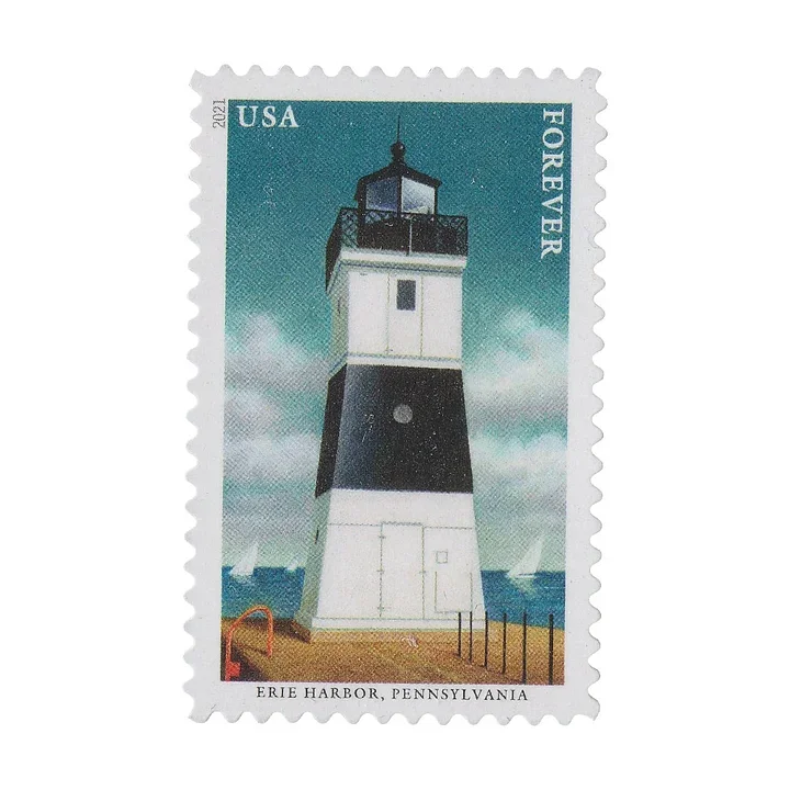 2021 Mid-Atlantic Lighthouses Stamps | Forever Stamps US Postage Stamps