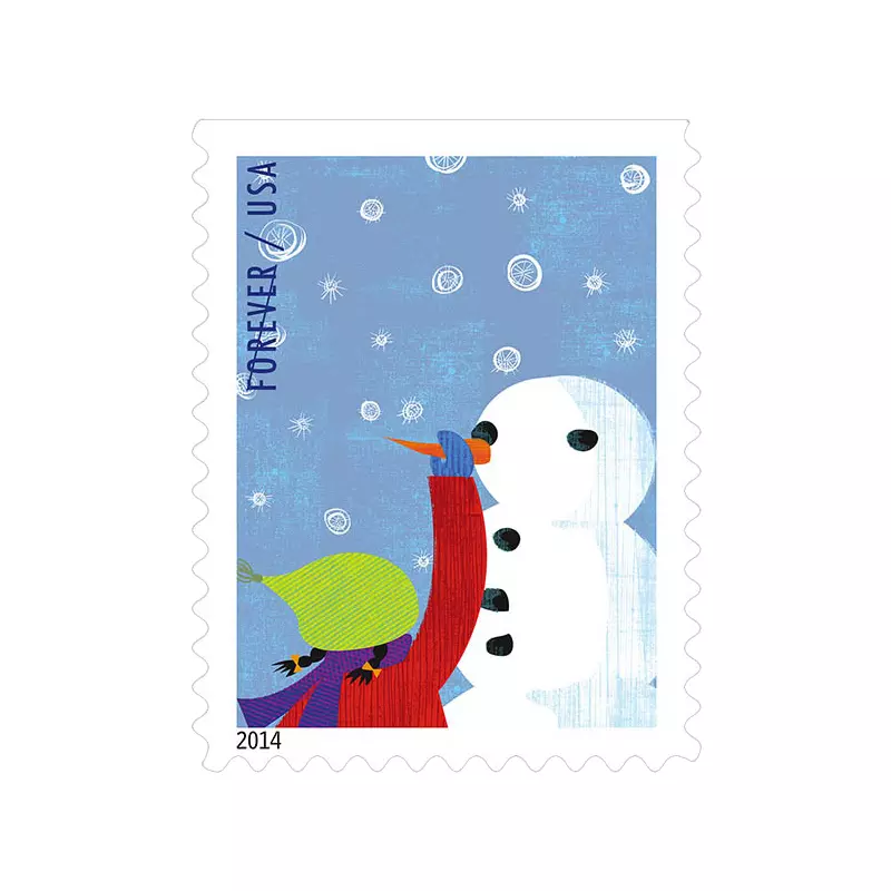 2014 Winter Fun Stamps | Forever Stamps US Postage Stamps