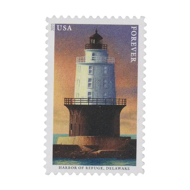 2021 Mid-Atlantic Lighthouses Stamps | Forever Stamps US Postage Stamps