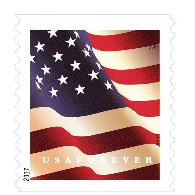 Big Sales! 5 U.S. Flag Stamps,5 Rolls/500 Pcs | Forever Stamps US Postage Stamps
