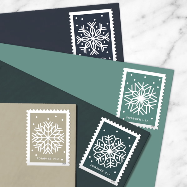 2024 Winter Whimsy Stamps | Forever Stamps US Postage Stamps