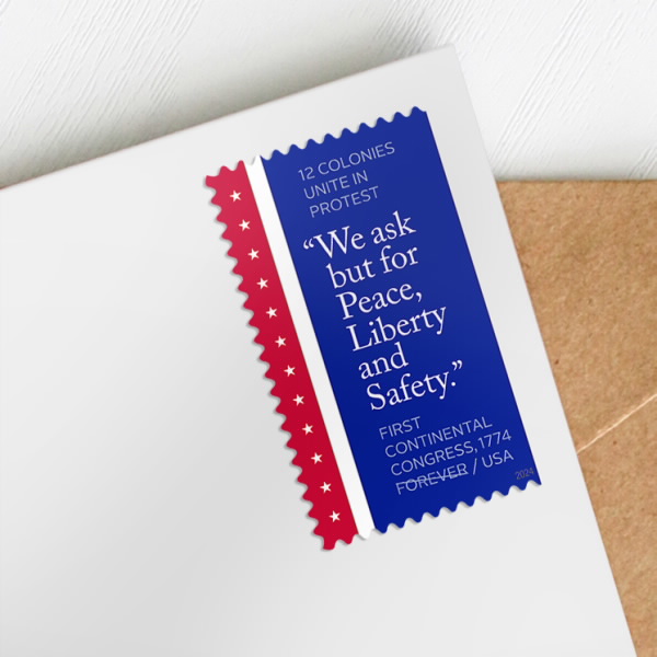 2024 First Continental congress | Forever Stamps US Postage Stamps