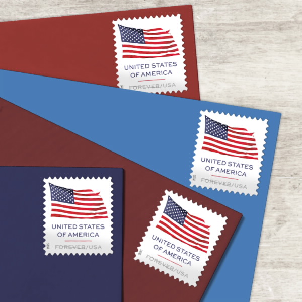 2025 U.S. Flag Stamps 100 rolls | Forever Stamps US Postage Stamps