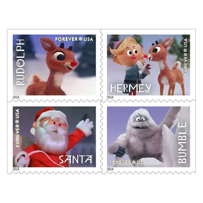 Big Sales! Christmas Collection Stamps,500 Pcs | Forever Stamps US Postage Stamps