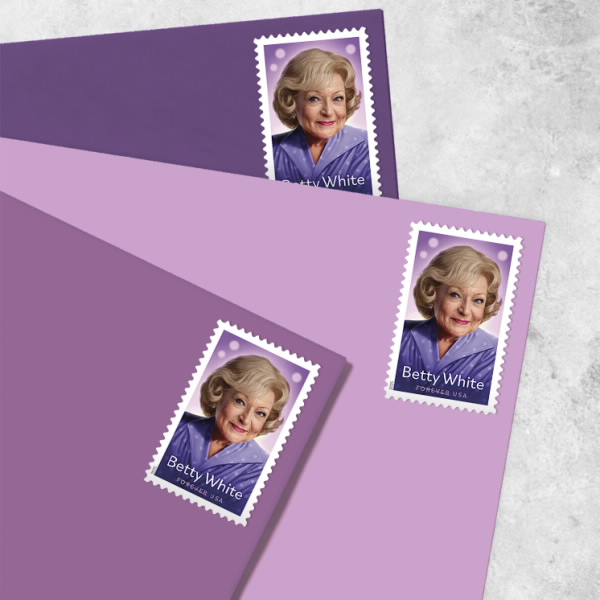 2025 Betty White Stamps 100 pcs | Forever Stamps US Postage Stamps