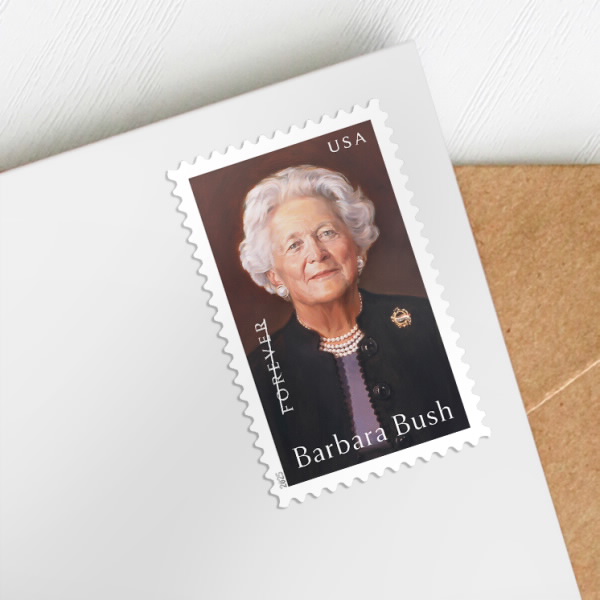 2025 Barbara Bush Stamps 100 pcs | Forever Stamps US Postage Stamps